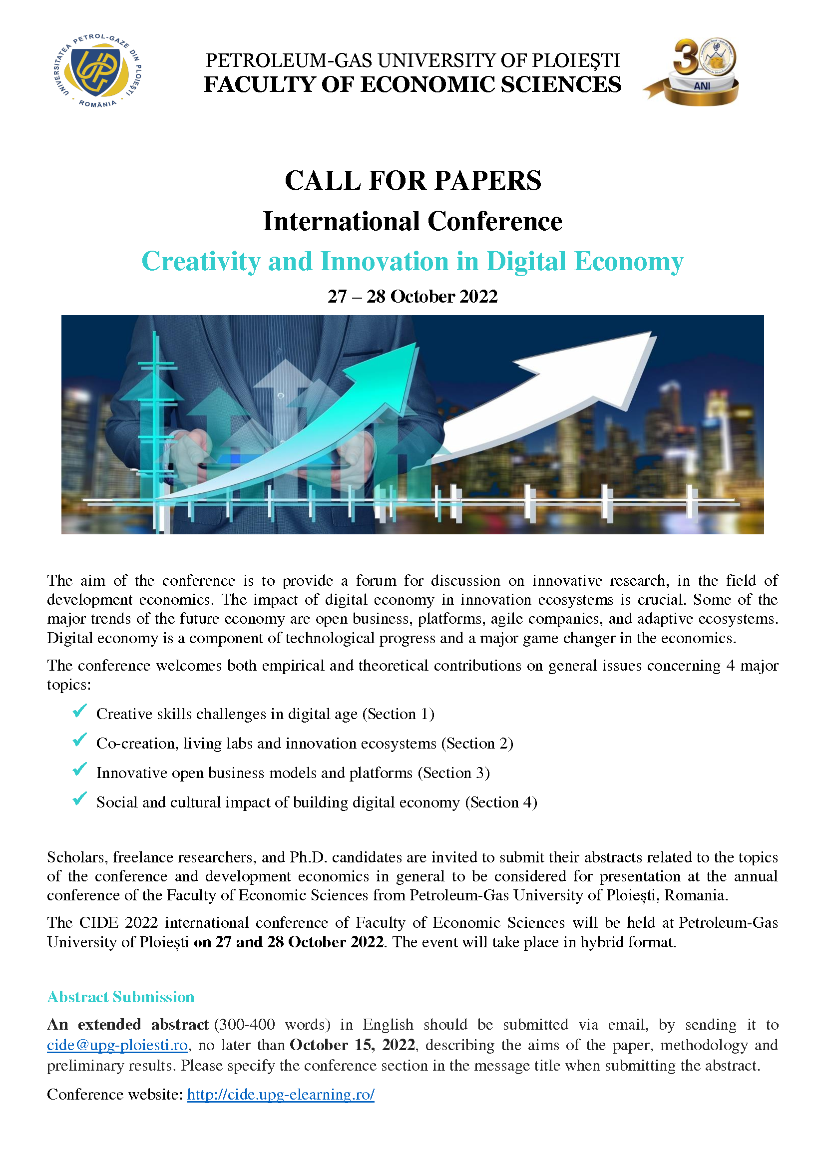 Conference CIDE October 2022 1 of 1