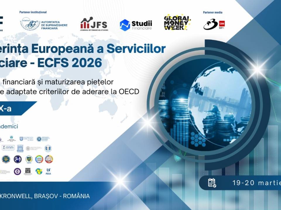 Conferința Europeană a Serviciilor Financiare ECFS 2026